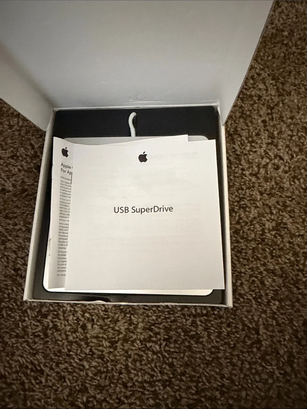 Apple USB SuperDrive External Optical Drive - Compatible USB CD/DVD